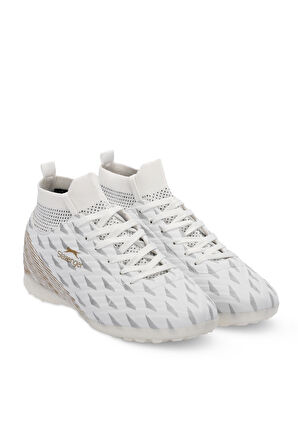 Slazenger CAMILO Unisex Halı Saha Beyaz Futbol Ayakkabısı