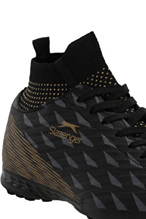 Slazenger CAMILO Unisex Halı Saha Siyah Futbol Ayakkabısı