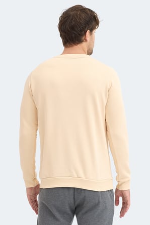 Slazenger NADAV Erkek  Bej Sweatshırt