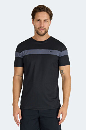 Slazenger RAMIRO Erkek  Siyah Tişört