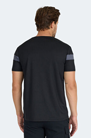 Slazenger RAMIRO Erkek  Siyah Tişört