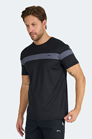 Slazenger RAMIRO Erkek  Siyah Tişört