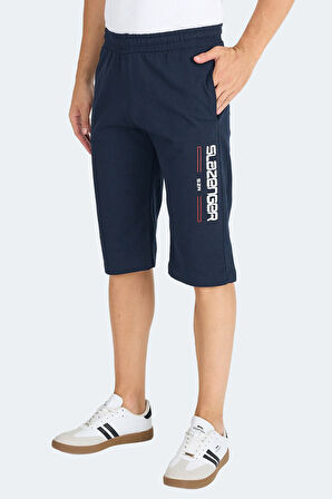 Slazenger NEBO I Erkek Cepli Kapri Lacivert Şort