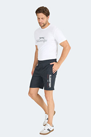 Slazenger NEBO I Erkek Cepli Koyu Gri Şort