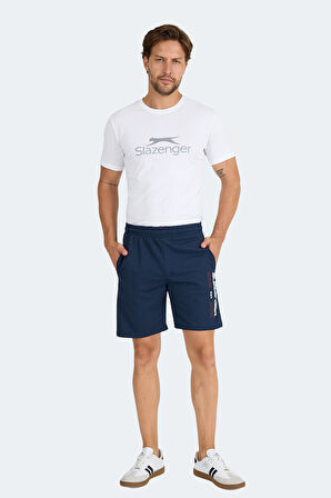 Slazenger NEBO I Erkek Cepli Lacivert Şort