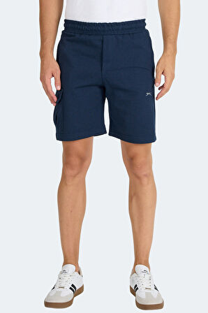 Slazenger NECK I Erkek Cepli Lacivert Şort