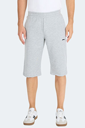 Slazenger NECK I Erkek Cepli Kapri Gri Şort