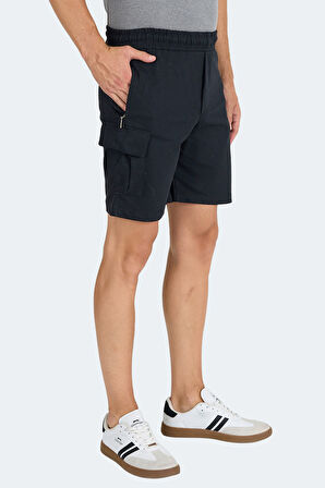 Slazenger NECK I Erkek Cepli Siyah Şort