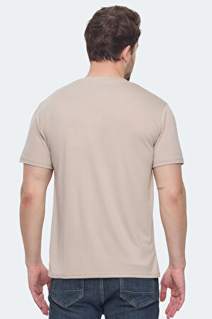 Slazenger KRATER 2 li Set Erkek  Bej - Koyu Gri Tişört