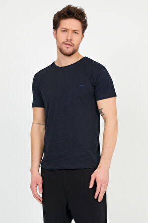 Slazenger SANDER KTN 3 lü Set Erkek  Beyaz - Lacivert - Haki Tişört