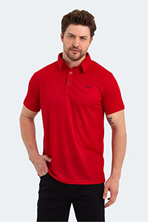 Slazenger SLOAN 3 lü Set Erkek  Beyaz - Koyu Gri - Kırmızı Tişört
