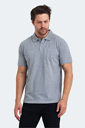 Slazenger SOHO 5 li Set Erkek  Beyaz - Gri - Lacivert - Somon - Turkuaz Tişört