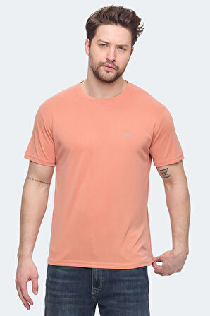 Slazenger KRATER 5 li Set Erkek  Somon - Koyu Gri - Indigo - Bej - Açık Yeşil Tişört