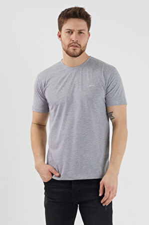 Slazenger SANDER KTN 5 li Set Erkek  Beyaz - Gri - Siyah - Lacivert - Kırmızı Tişört