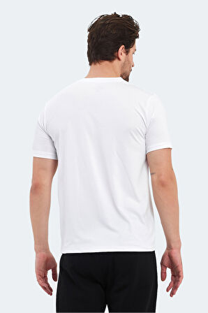 Slazenger KATRINA 2 li Set Erkek  Beyaz - Siyah Tişört