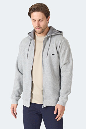 Slazenger MAJESTIC  I Erkek  Gri / Beyaz Sweatshirt
