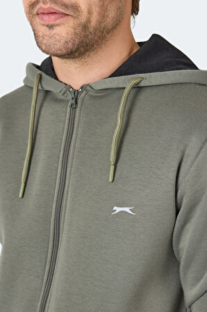 Slazenger MAJESTIC  I Erkek  Haki Sweatshirt