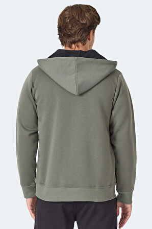 Slazenger MAJESTIC  I Erkek  Haki Sweatshirt