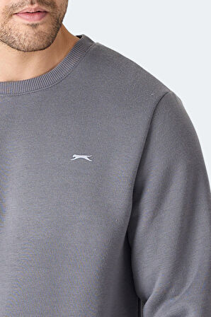 Slazenger MEGAR I Erkek  Gri Sweatshirt