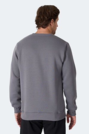 Slazenger MEGAR I Erkek  Gri Sweatshirt