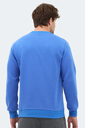 Slazenger MEGAR I Erkek  Indigo Sweatshırt
