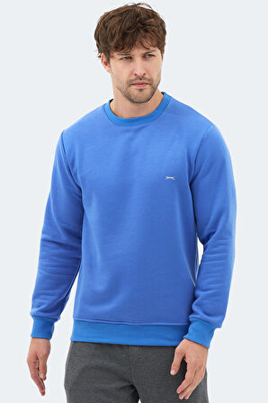Slazenger MEGAR I Erkek  Indigo Sweatshırt