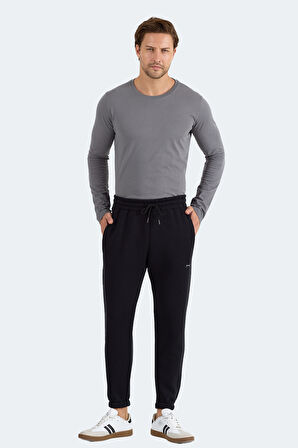 Slazenger MASKED I Erkek  Siyah Eşofman Altı