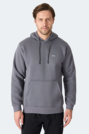 Slazenger MOONLIGHT I Erkek  Gri Sweatshirt