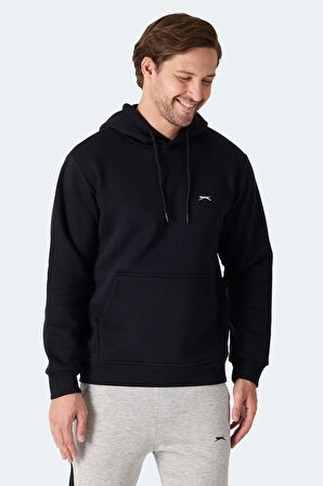 Slazenger MOONLIGHT I Erkek  Siyah Sweatshirt