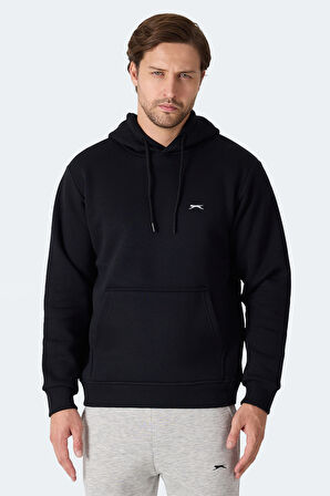 Slazenger MOONLIGHT I Erkek  Siyah Sweatshirt