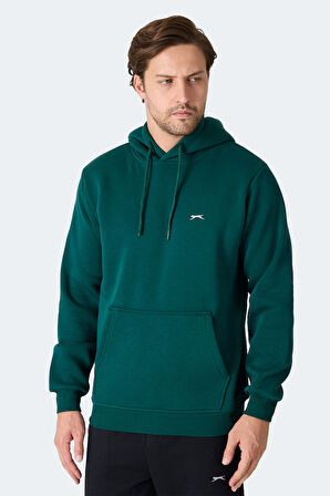 Slazenger MOONLIGHT I Erkek  Koyu Yeşil Sweatshirt