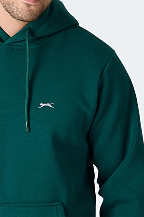 Slazenger MOONLIGHT I Erkek  Koyu Yeşil Sweatshirt