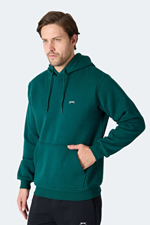 Slazenger MOONLIGHT I Erkek  Koyu Yeşil Sweatshirt