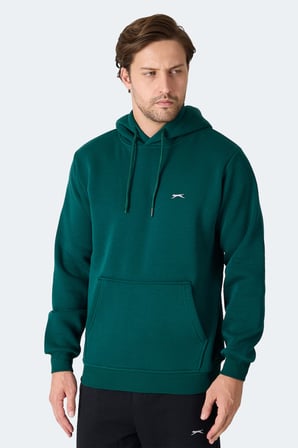 Slazenger MOONLIGHT I Erkek  Koyu Yeşil Sweatshirt