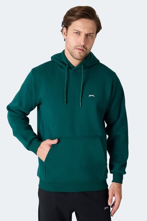 Slazenger MOONLIGHT I Erkek  Koyu Yeşil Sweatshirt