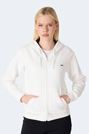 Slazenger MILIO I Kadın  Ekru Sweatshirt