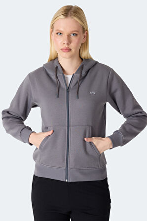 Slazenger MILIO I Kadın  Gri Sweatshirt