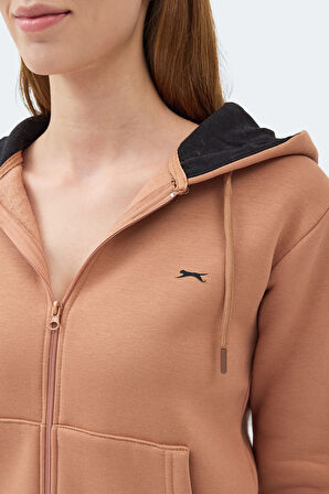 Slazenger MILIO I Kadın  Camel Sweatshirt