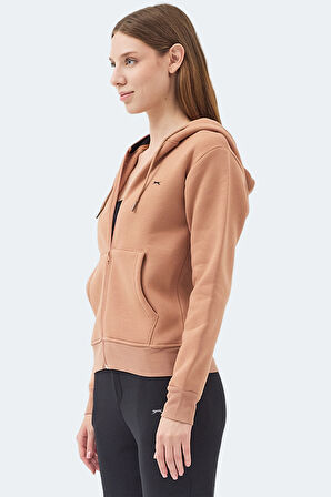 Slazenger MILIO I Kadın  Camel Sweatshirt