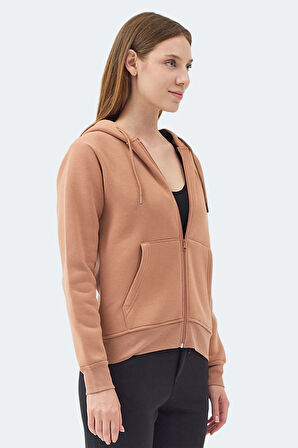 Slazenger MILIO I Kadın  Camel Sweatshirt