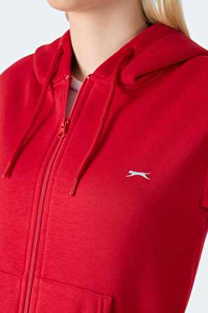 Slazenger MILIO I Kadın  Kırmızı Sweatshirt