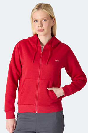 Slazenger MILIO I Kadın  Kırmızı Sweatshirt