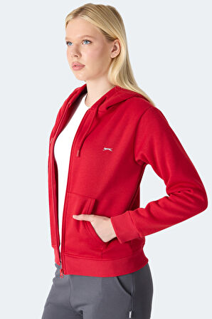 Slazenger MILIO I Kadın  Kırmızı Sweatshirt