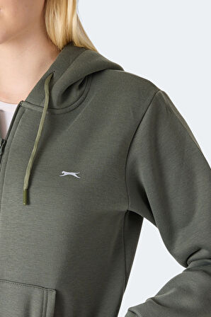 Slazenger MILIO I Kadın  Haki Sweatshirt