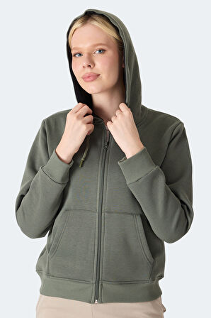 Slazenger MILIO I Kadın  Haki Sweatshirt