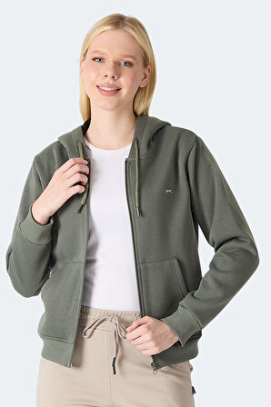 Slazenger MILIO I Kadın  Haki Sweatshirt