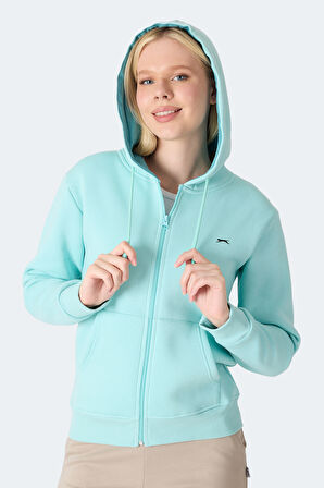 Slazenger MILIO I Kadın  Turkuaz Sweatshirt
