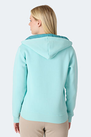 Slazenger MILIO I Kadın  Turkuaz Sweatshirt