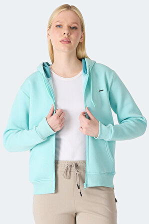 Slazenger MILIO I Kadın  Turkuaz Sweatshirt