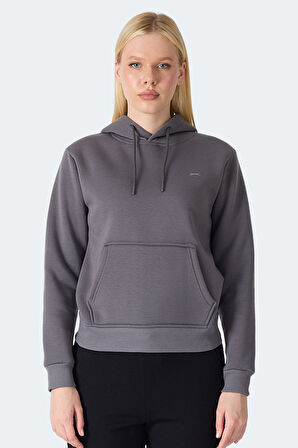 Slazenger MISTY  I Kadın  Gri Sweatshirt